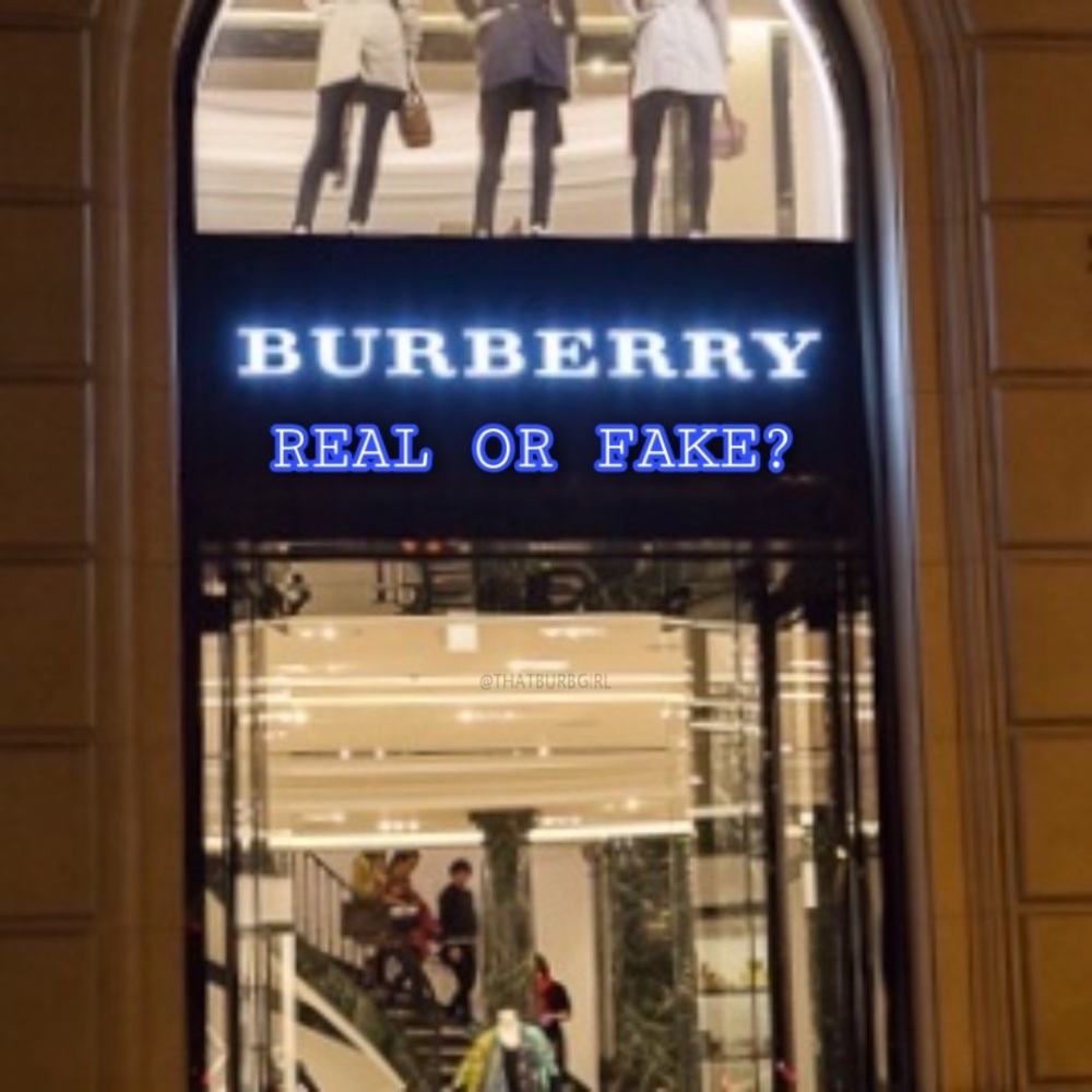 🚨 HOW TO AUTHENTICATE BURBERRY; PART 2 🚨
